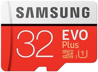 Samsung 32 Gt Micro SDHC EVO Plus -muistikortti