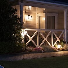 Philips Hue Econic Outdoor-älykäs lyhtyvalaisin, alaspäin, musta, 31 cm, 1150 lm, kuva 12