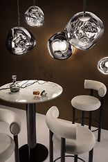 Tom Dixon Melt Mini LED Surface -seinä / kattovalaisin, kromi, kuva 13