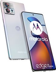 Motorola Edge 30 Fusion -puhelin, 128/8 Gt, Aurora White