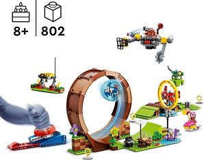 LEGO Sonic the Hedgehog 76994 - Sonicin vihreän kukkulan silmukkahaaste, kuva 3