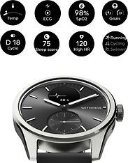 Withings Scanwatch 2 -älykello, 42 mm, musta, kuva 3