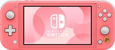 Nintendo Switch Lite – AC: New Horizons – Isabelle Aloha Edition -pelikonsoli, koralli, kuva 2