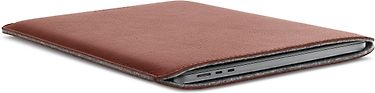 Woolnut Leather Sleeve -suojatasku 15" MacBook Air, konjakki, kuva 4