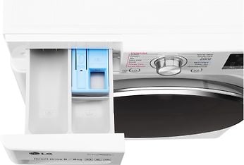 LG F4J8FH2W - kuivaava pyykinpesukone, valkoinen, kuva 7