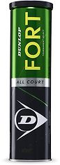 Dunlop Fort All Court -tennispallo, 4 kpl