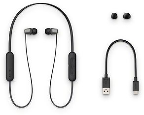 Sony WI-C310 -Bluetooth-kuulokkeet, musta, kuva 6