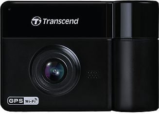 Transcend DrivePro 550 -autokamera kahdella objektiivilla