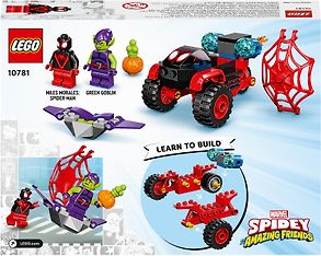LEGO Super Heroes 10781 - Miles Morales: Spider-Manin Trike-moottoripyörä, kuva 9