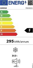 Gorenje FNI4181E1 -kaappipakastin, integroitava, kuva 4