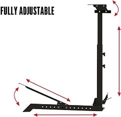 Next Level Racing Wheel Stand Lite -rattiteline, kuva 4