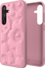 Samsung x Marimekko Embossed Case -suojakuori, Samsung Galaxy S24+, pinkki