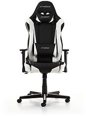 DXRacer RACING Gaming Chair -pelituoli, musta/valkoinen, kuva 2