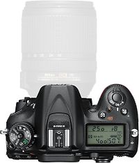 Nikon D7200 järjestelmäkamera, runko, kuva 5