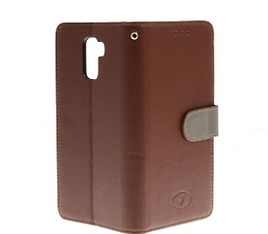 Insmat Premium Flip Case -lompakkokotelo, Honor 7, ruskea, kuva 5