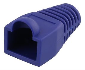 DELTACO RJ45 5,6mm -liitinsuoja, 20 kpl, sininen