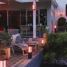 Philips Hue Impress Outdoor-älypollarivalaisin, musta, matala, 40 cm, 1200 lm, kuva 14