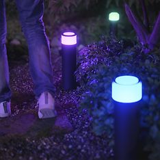 Philips Hue Calla Large Outdoor-älypuutarhavalaisin, musta, lisävalaisin 24 V -sarjaan, 40 cm, 600 lm, kuva 11