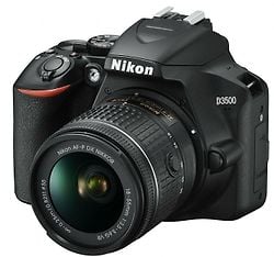 Nikon D3500 -järjestelmäkamera + 18-55 AF-P VR