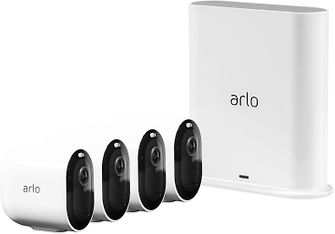 Arlo Pro 3 -valvontajärjestelmä neljällä 2K QHD -tasoisella kameralla