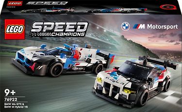 LEGO Speed Champions 76922  - BMW M4 GT3‑ ja BMW M Hybrid V8 ‑kilpa-autot