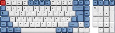 Keychron PBT Full Keycap Set -näppäinhatut, Modern Blue