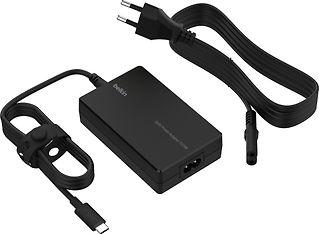 Belkin Connect USB-C Core GaN 100 W -verkkovirtalaturi, musta