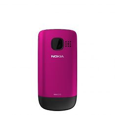 Nokia C2-05 liukukansipuhelin, pinkki, kuva 3