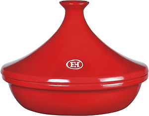 Emile Henry Tagine Flame -pata, Ø 27cm, punainen