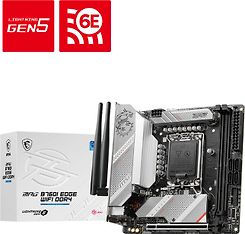 MSI MPG B760I EDGE WIFI DDR4 -Mini-ITX-emolevy