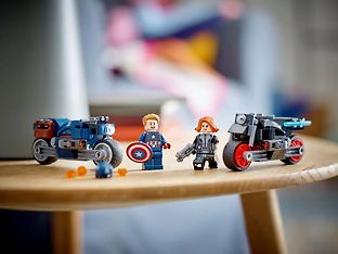 LEGO Super Heroes Marvel 76260 - Black Widow ja Captain America moottoripyörineen, kuva 11