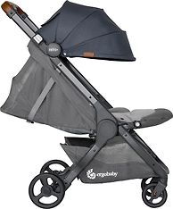 Ergobaby Metro+ Deluxe -matkarattaat, London Grey, kuva 3