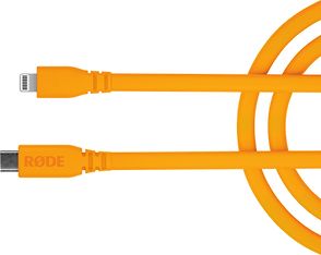Rode SC19 kaapeli, USB-C - Lightning, 1.5m, oranssi, kuva 2