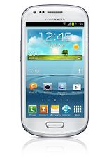 Samsung Galaxy S III Mini NFC (i8190) Android älypuhelin, valkoinen, kuva 2