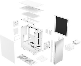 Fractal Design Define 7 Compact - ATX-kotelo, valkoinen, kuva 22