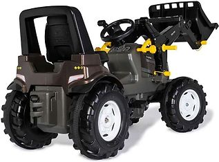 Rollyfarmtrac Premium Valtra -traktori ja etukuormaaja, kuva 3