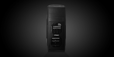 Antec GX500 -ATX-kotelo ilman virtalähdettä, musta, kuva 2