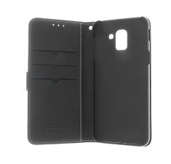 Insmat Exclusive Flip Case lompakkokotelo, Samsung Galaxy J6 (2018), musta, kuva 3