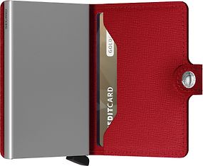 Secrid Crisple Miniwallet -lompakko, punainen, kuva 3