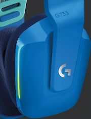 Logitech G733 Lightspeed -langattomat pelikuulokkeet, sininen, kuva 4