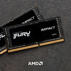 Kingston FURY Impact DDR4 3200 MHz SO-DIMM CL20 16 Gt -muistimodulipakkaus, kuva 4