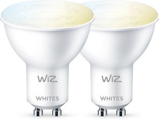 WiZ älylamppu, GU10, tunable white - valkoisen valon sävyt, Wi-Fi, 2700-6500 K, 345 lm, 2-pack