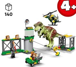LEGO Jurassic World 76944 - T. rex -dinosauruksen pako, kuva 4