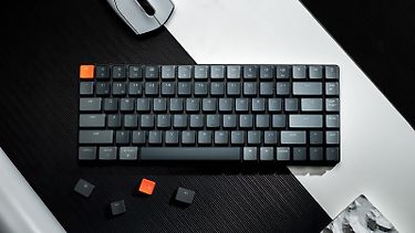 Keychron K3 V2 RGB Hot Swap Optical 75% -mekaaninen näppäimistö, Brown -kytkimet, kuva 6