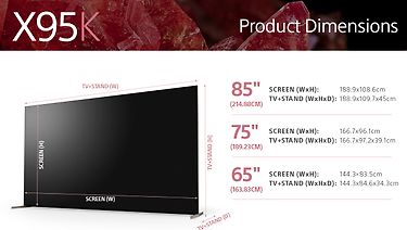 Sony XR-85X95K 85" 4K Mini LED Google TV, kuva 24