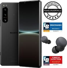 Sony Xperia 5 IV 5G -puhelin, 128/8 Gt, musta