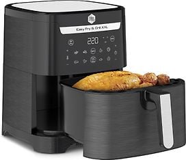 OBH Nordica Easy Fry & Grill XXL 2-in-1 -airfryer, musta, kuva 14