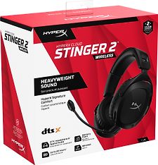 HyperX Cloud Stinger 2 Wireless -pelikuulokemikrofoni, musta, kuva 10