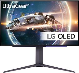 LG UltraGear 27GR95QE-B 27" OLED-pelinäyttö
