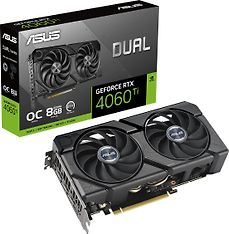 Asus GeForce DUAL-RTX4060TI-O8G-EVO -näytönohjain